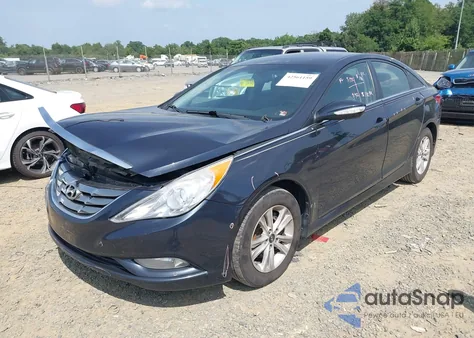 2014 Hyundai Sonata Gls z USA, uszkodzony, nr VIN 5NPEB4AC4EH944538
